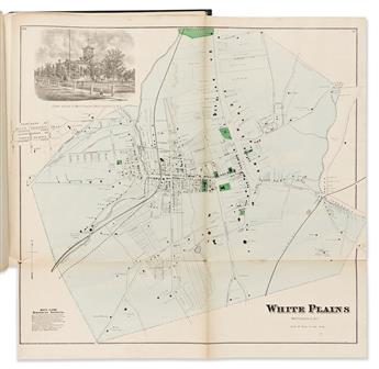 (NEW YORK -- WESTCHESTER COUNTY.) J.B. Beers, & Co. County Atlas of Westchester New York.